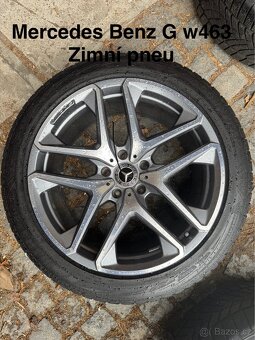 Originální zimni kola Mercedes Benz G W463 R21 AMG - 4