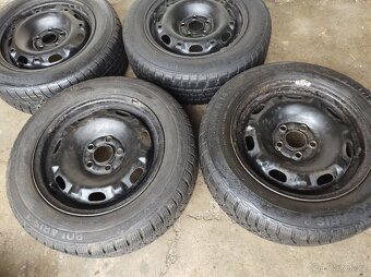 185/60 R14 M+S ZIMNÍ POLARIS + DISKY 5X100 FABIA - 2kusy - 4