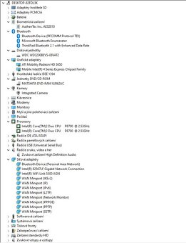 Lenovo T500,CPU P8700,WIN 10,HDD 320GB,RAM 6GB,15.6 palců - 4