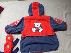 Zimní bunda+ rukavičky, vel. 86 - 4