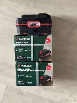 Parkside vrtačka s nabíječkou ,3x baterie - 4