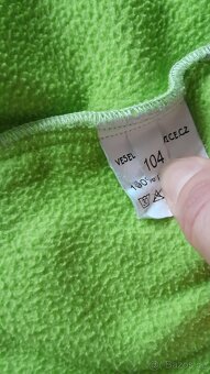 Fleesová mikina Veselá nohavice 104 - 122 - 4