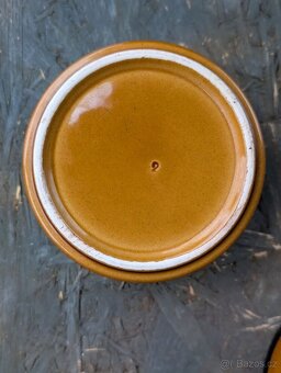 8 ks retro keramické misky. - 4