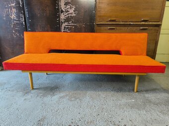Retro sofa, pohovka Miroslav Navrátil - 60. léta - 4