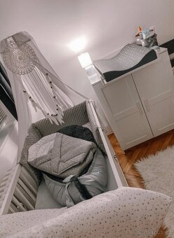 Bílá dětská postýlka - 4