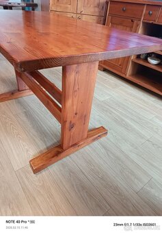 Jídelní stůl masiv selský - 4