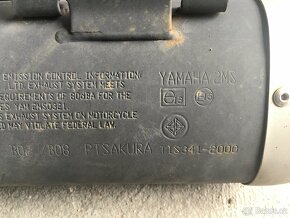 Yamaha-originální výfuk - 4