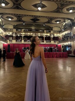 Světle fialové šaty - 4