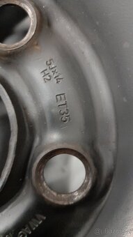 Plechové disky  5x100 5Jx14,6Jx14 ŠKODA FABIA - 4
