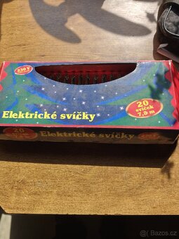 Elektrické stříbrné svíčky - 4
