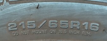 215/65 R16 - Dunlop Winter Sport 5 - 4