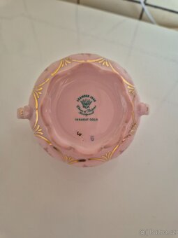 Růžový porcelán - různé předměty - 4