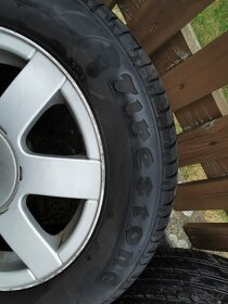 disky kola VW Passat B5, 7Jx15, 5x112, s pneu 205/60/15 - 4