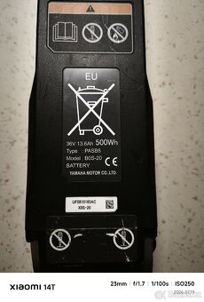 Prodám Baterii do elektrokola Haibike. - 4
