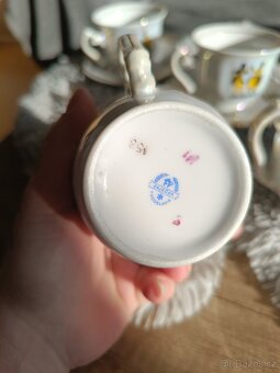 Starožitná porcelánová sada Zaječar(Jugoslávie) - 4