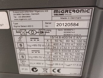 Migatronic Sigma Select 400 C - 4