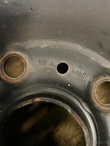 plechová kola VW 5x112 6x15 - 4