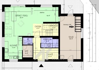 Čučice – stavební pozemek, 387 m2, vypracovaný projekt se st - 4