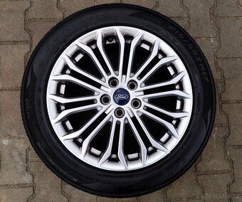 Alu kola originál Ford Focus, C-Max 5x108 R17 KRÁSNÁ SADA - 4