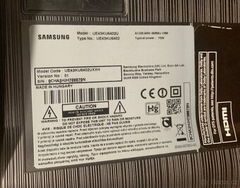 4K UHD Smart Samsung televizor - 4