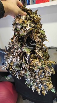 3D Ghillie Suit Sniper Klobouk - Amber, Novritsch - 4