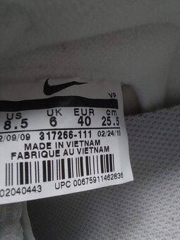 Dámské tenisky Nike vel. 40 bílé - 4