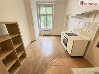 Pronájem bytu 2+kk 35m2 P5 Smíchov zařízený cihla - 4