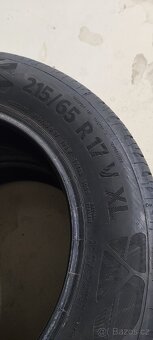 Nové 215/65/17 V XL Continental EcoContact 6, DOT 3824 - 4