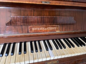 Piano značky Hofmann & Czerny - 4
