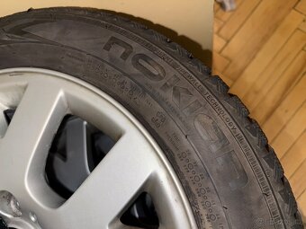 BMW ALU KOLA 5x120 + zimní pneumatiky Nokian WR D4 (205/55 R - 4