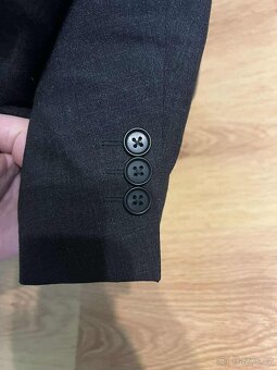 Pánské černé sako Bernhardt – Wash & Wear, velikost 30 - 4