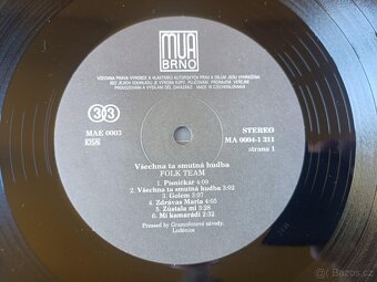Folk Team – Všechna ta smutná hudba (LP) - 4