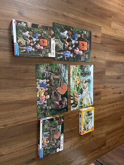 Puzzle dinosauři, jurassic word, křídový kemp - 4