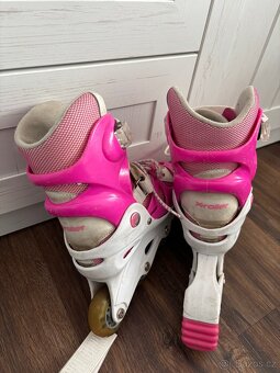 Dětské kolečkové brusle X-roller 30-33 - 4