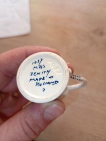 Miniatura Holandský porcelán - 4