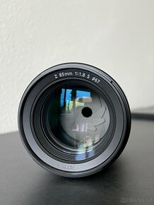 Objektiv Nikon Z 85 mm 1.8. - 4