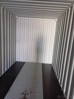 Lodní kontejner 40´ HC po první cestě, RAL 7016 - 4