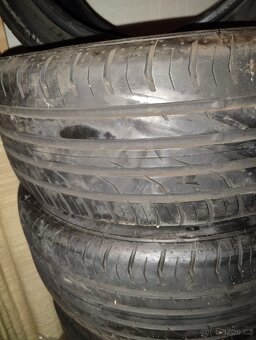 195/50 r15 Continental letní pneu 4ks 50% vzorek - 4