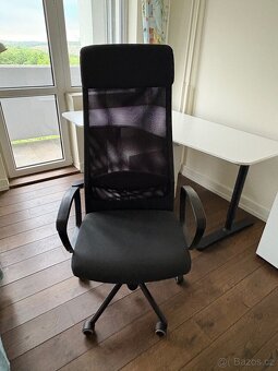 Kancelářská židle Markus IKEA černá - 4