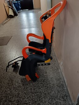 Dětská sedačka na kolo s úchytným držákem do 22kg - 4