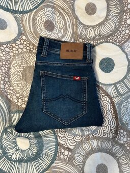 Džíny Mustang Oregon Tapered K - 29/34 - Tmavě modré - 4