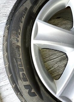 Originál ŠKODA alu + letní pneu - 4
