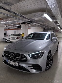 mercedes e 220d 4matic amg prenecham - 4