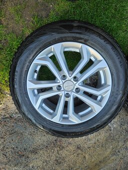 Alu kola Dezent TA 7Jx17 ET40 KBA 52509 5x112 zimní sada - 4