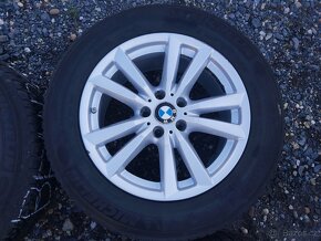 Sada 18" ALU disků BMW 5x120 + zimní pneu Michelin - 4