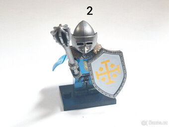 Minifigurky rytíři (4), typ Lego - 4