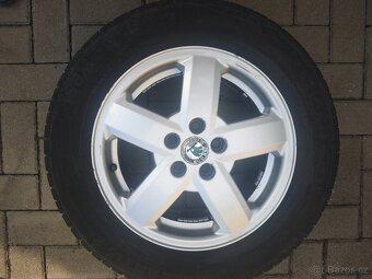 Škoda Octavia I-litá kola-Barum Brillantis 2 195/65 r15 - 4