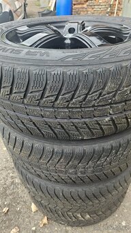 Sada Alu kol rozteč 5x108 s zimní pneu 235/60/18 - 4