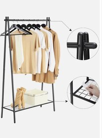 Předsíňový věšák HSR23BK - 4