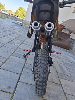 Dětská benzínova motorka 2T 49ccm. - 4